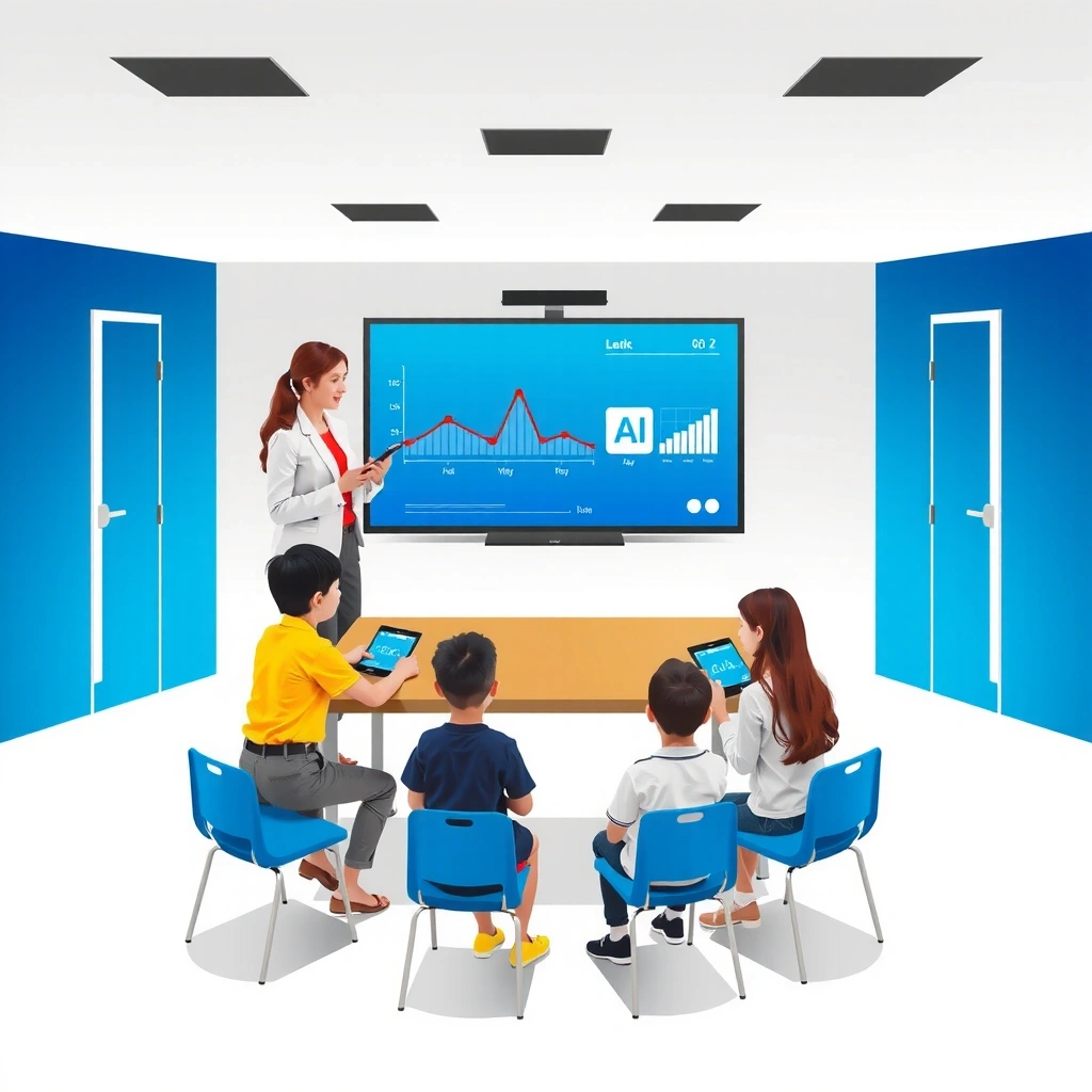 AI-powered education technology interface